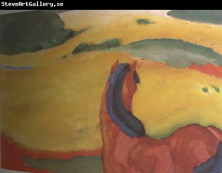 Franz Marc Horse in the Landsacape (mk34)